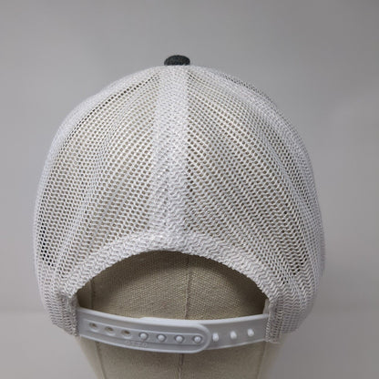 Mackay Snapback Mesh Back Trucker Hat Gray One Size Adjustable Otto