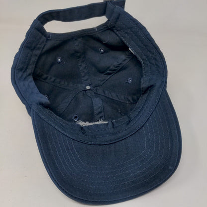 Water Sound Beach Club Ladies Slideback Hat Blue One Size Embroidered Cotton