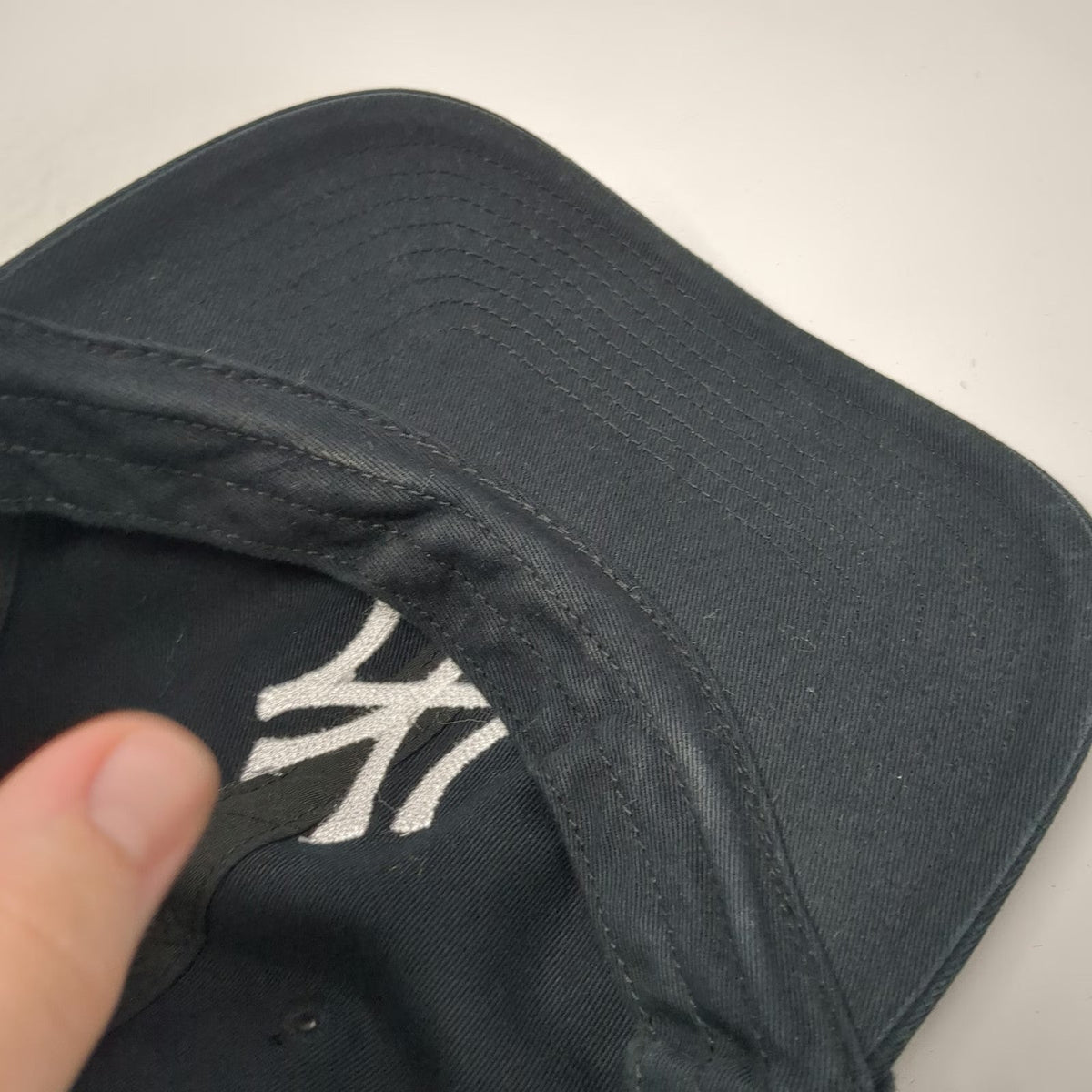 New York Yankees MLB '47 Baseball Cap Black One Size Strapback Curved Brim Hat