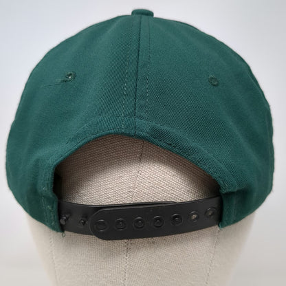 Produits Horizon Inc Snapback Green One Size Padded Front Strap Button Hat