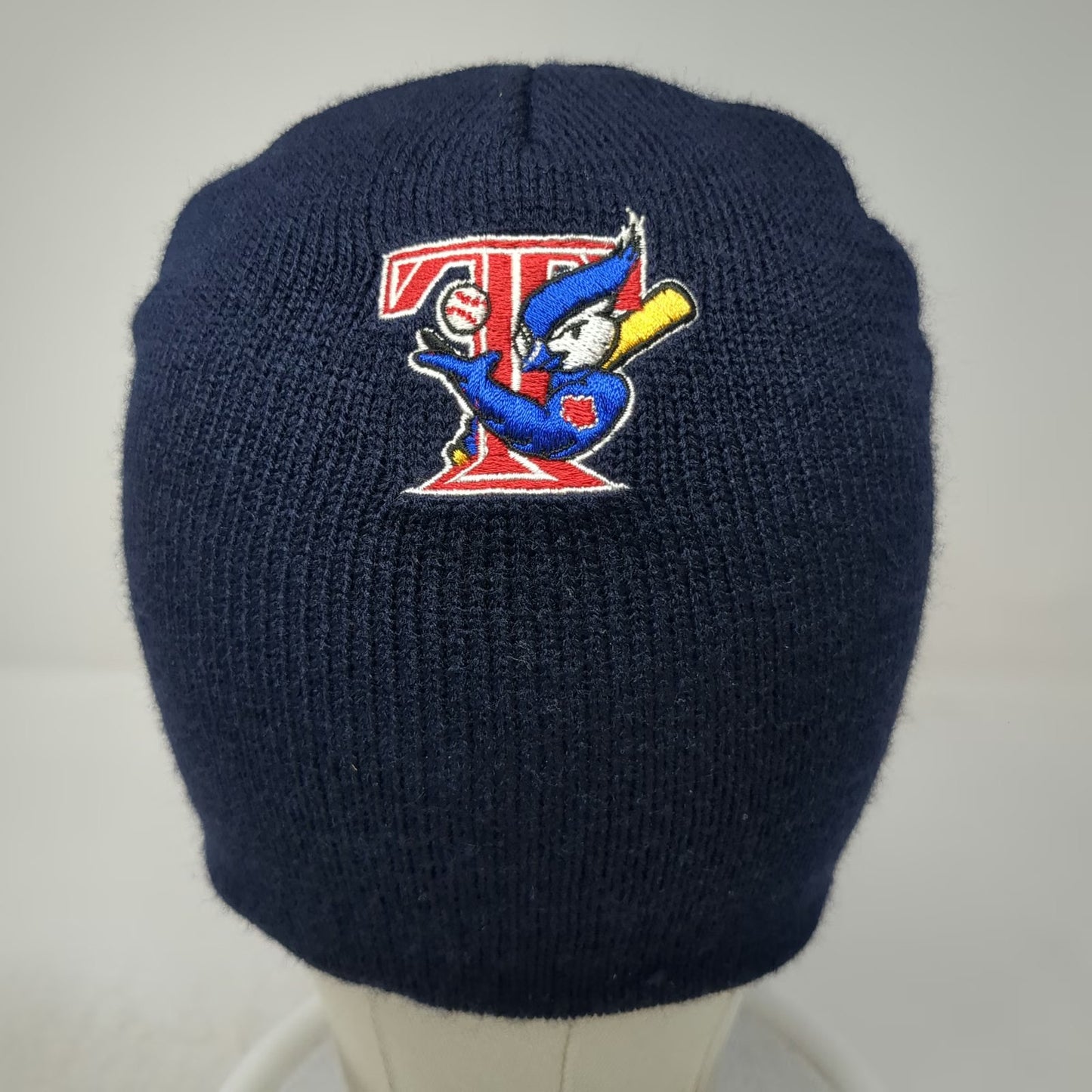 Majestic Toronto Blue Jays MLB Beanie Hat One Size Embroidered Logo Knit Acrylic