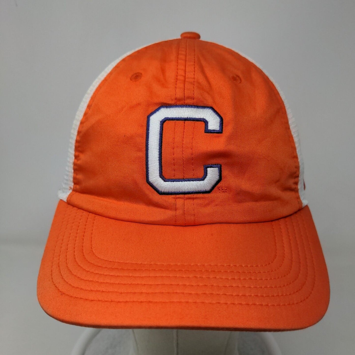 Nike Heritage 86 Dri Fit Mens Strapback Mesh Back Hat Orange OSFM Clemson Tigers