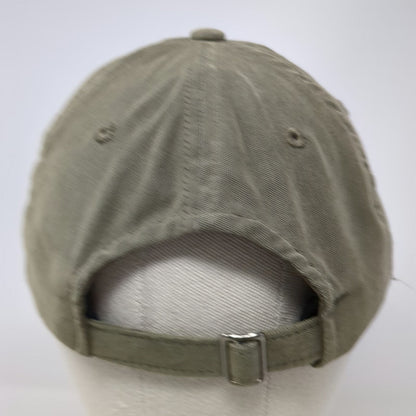 Motorcycle Cannonball Endurance Run Green Baseball Cap One Size Slideback Hat
