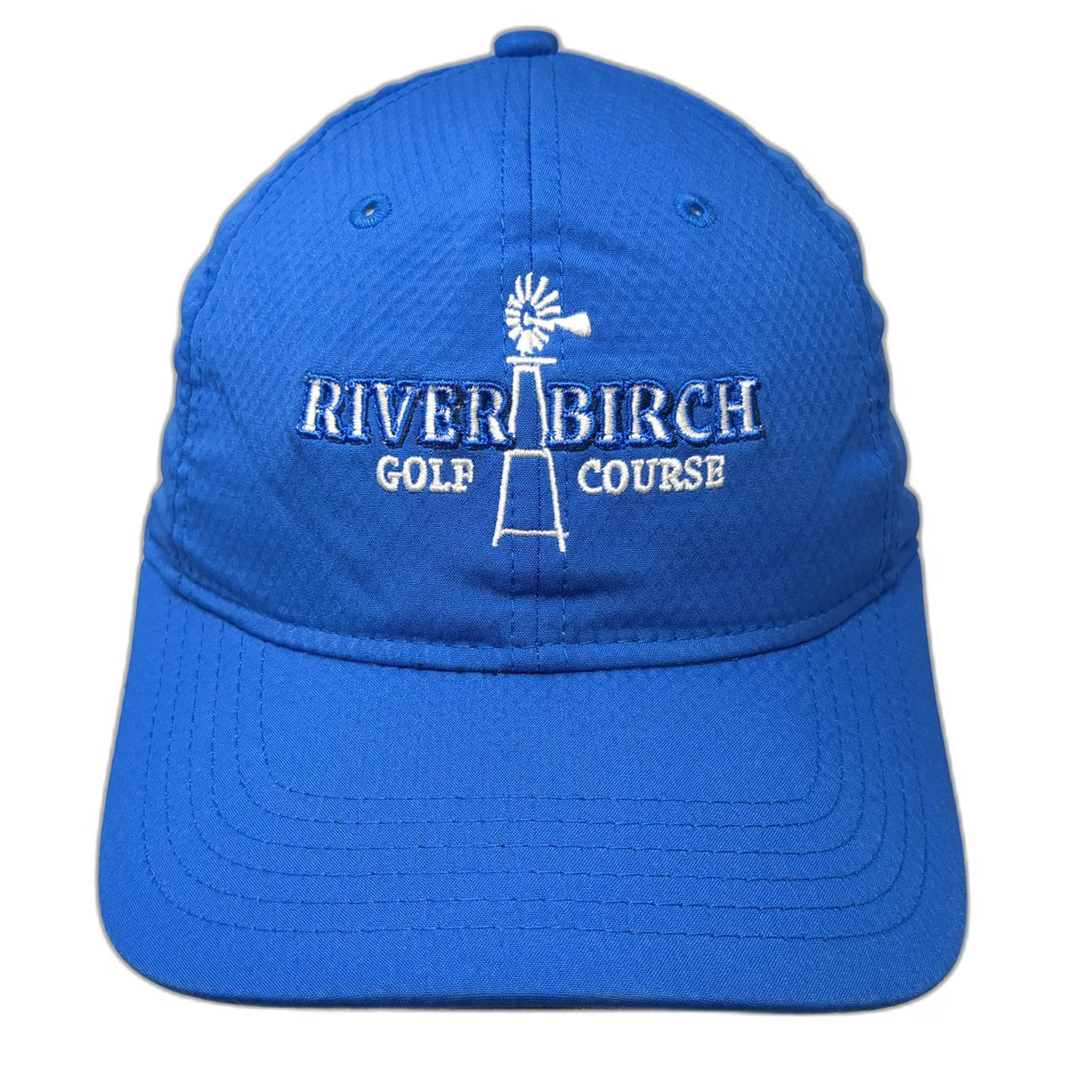 Legendary Baseball Cap Blue OS River Birch Golf Course Windmill Hat Performance