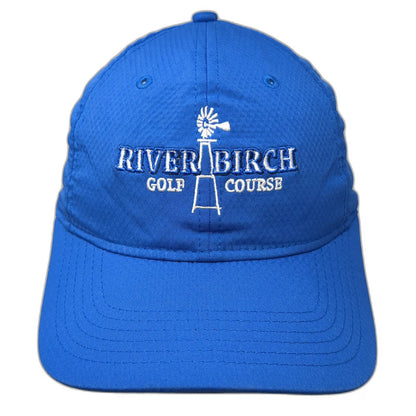 Legendary Baseball Cap Blue OS River Birch Golf Course Windmill Hat Performance