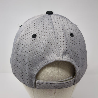 Kansas Cagerz Strapback Hat Gray One Size Adjustable Colorblock Otto
