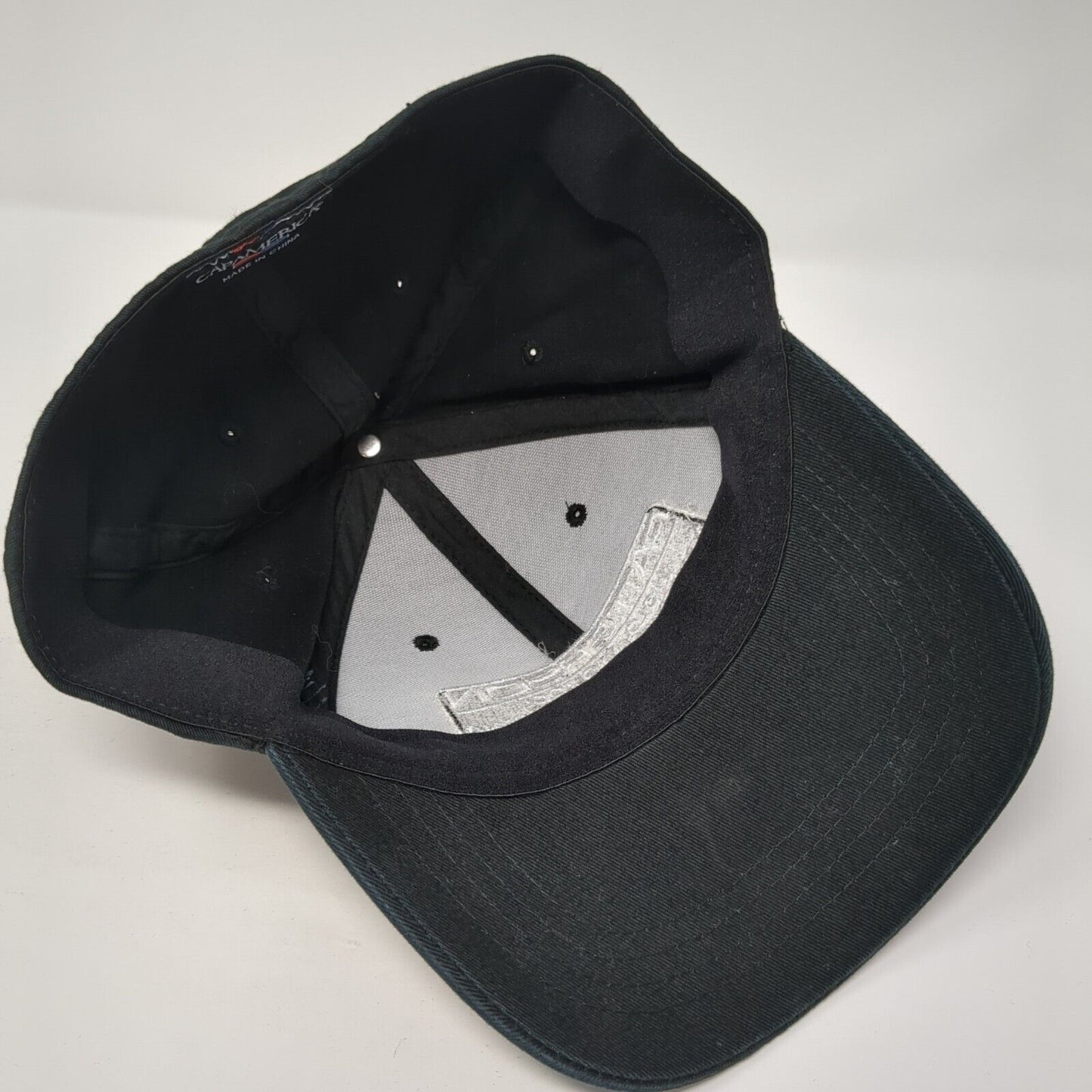 Patterson Mold And Tool Fitted Hat Black L/XL Embroidered 6 Panel Cap America