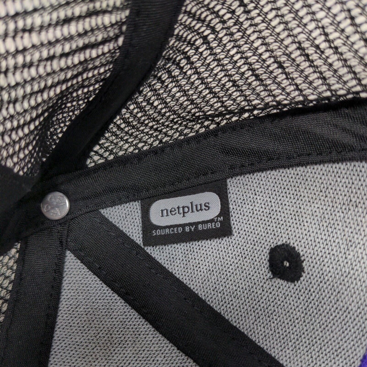 Patagonia Line Logo Ridge LoPro Snapback Mesh Back Trucker Hat Black All