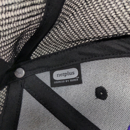 Patagonia Line Logo Ridge LoPro Snapback Mesh Back Trucker Hat Black All