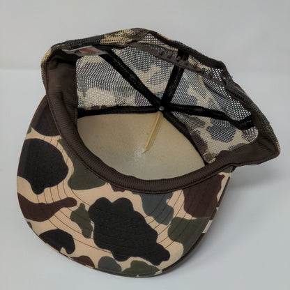 Berlin Brewing Co. Downtown Roberts Idaho Trucker Hat Camouflage Reg Size Rope