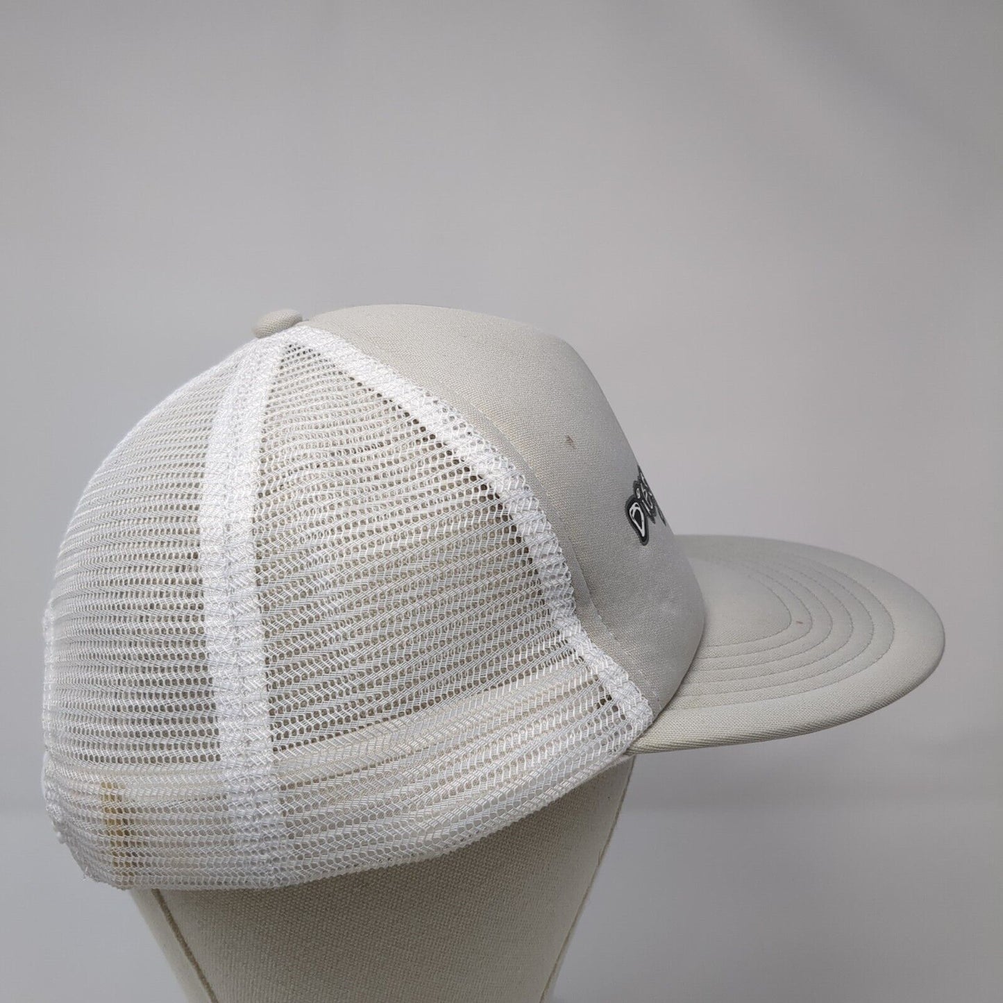 Diesel Life Snapback Trucker Hat Gray One Size Adjustable Mesh Back 6 Panel