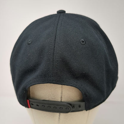 Outdoor Cap Snapback Black One Size Hat Tony Maja Products Fishing Flat Brim