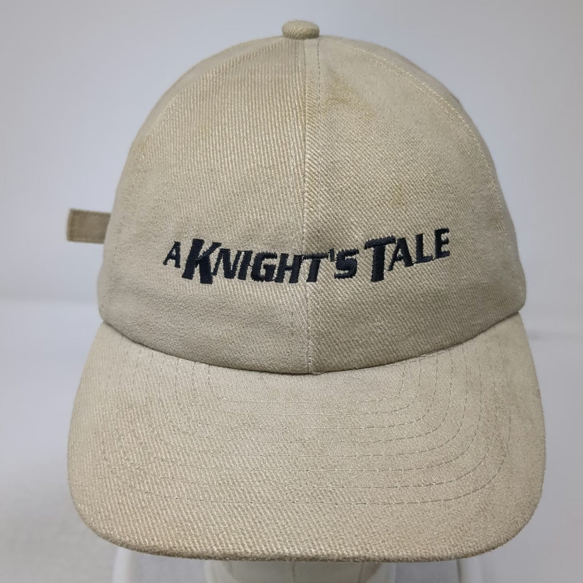 Mohr's A Knight's Tale Movie Promo Baseball Cap Beige OSFM Slideback Hat Rock