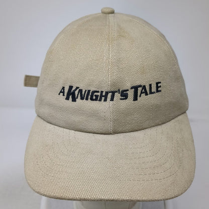 Mohr's A Knight's Tale Movie Promo Baseball Cap Beige OSFM Slideback Hat Rock