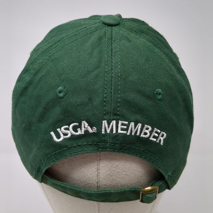 2018 US Open Shinnecock Hills USGA Member Slideback Hat Green OS Adjustable