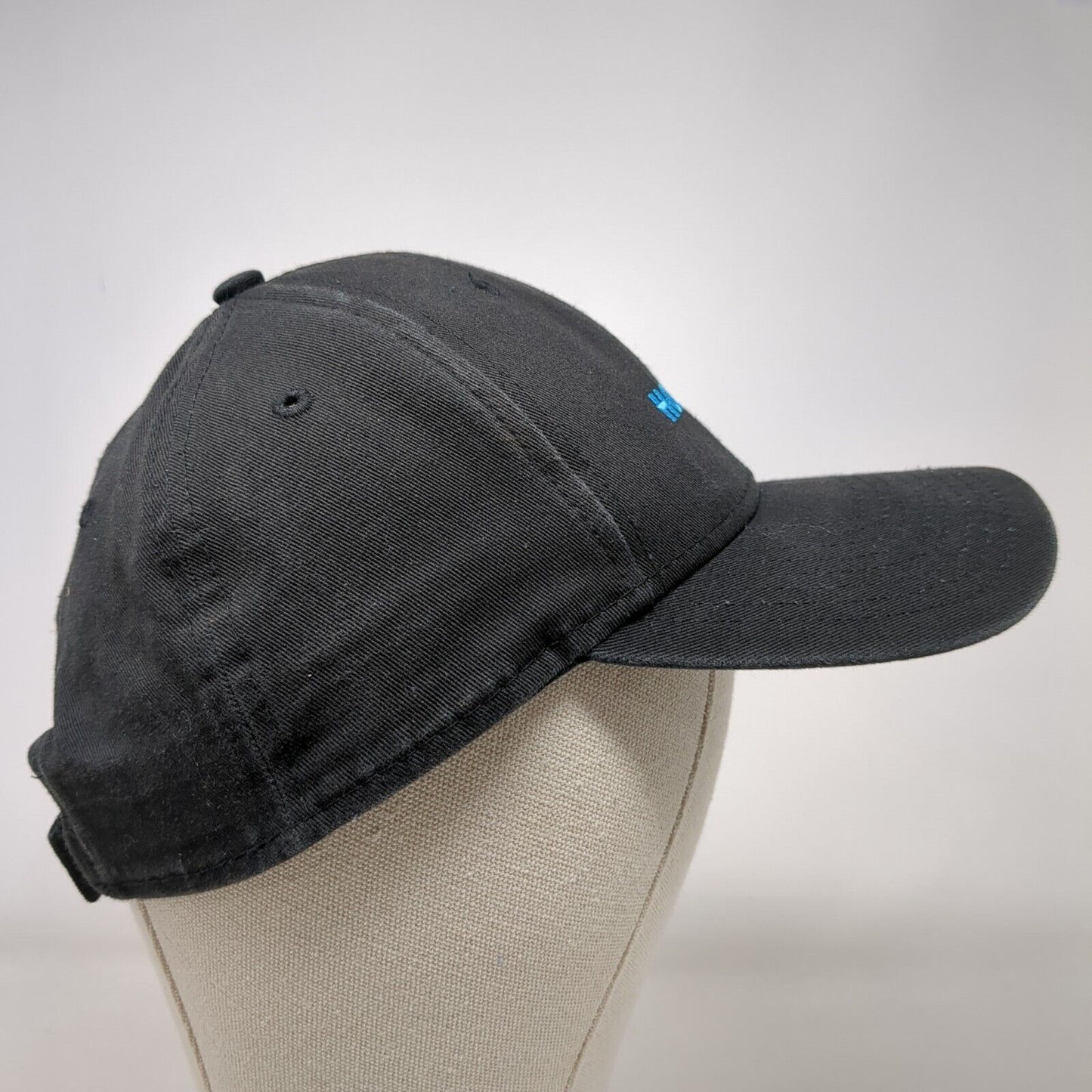 Horizon Strapback Hat Black OSFM Adjustable Embroidered New Era 9Forty