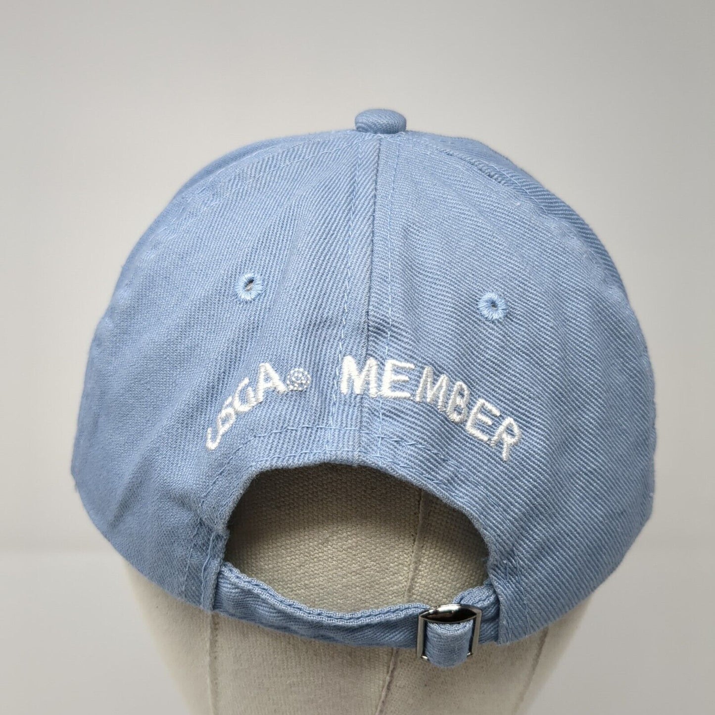 U.S. Open 2019 Pebble Beach Slideback Hat Blue OS Adjustable USGA Member Cotton