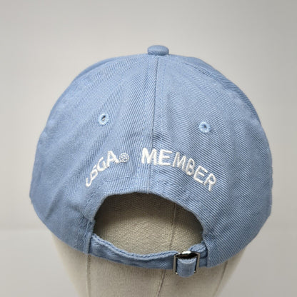 U.S. Open 2019 Pebble Beach Slideback Hat Blue OS Adjustable USGA Member Cotton