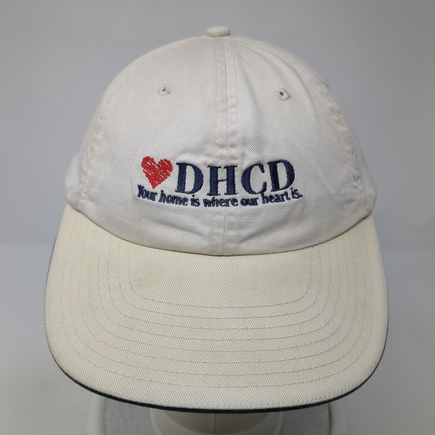 DHCD Slideback Hat Tan One Size Your Home Is Where Our Heart Is Outdoor