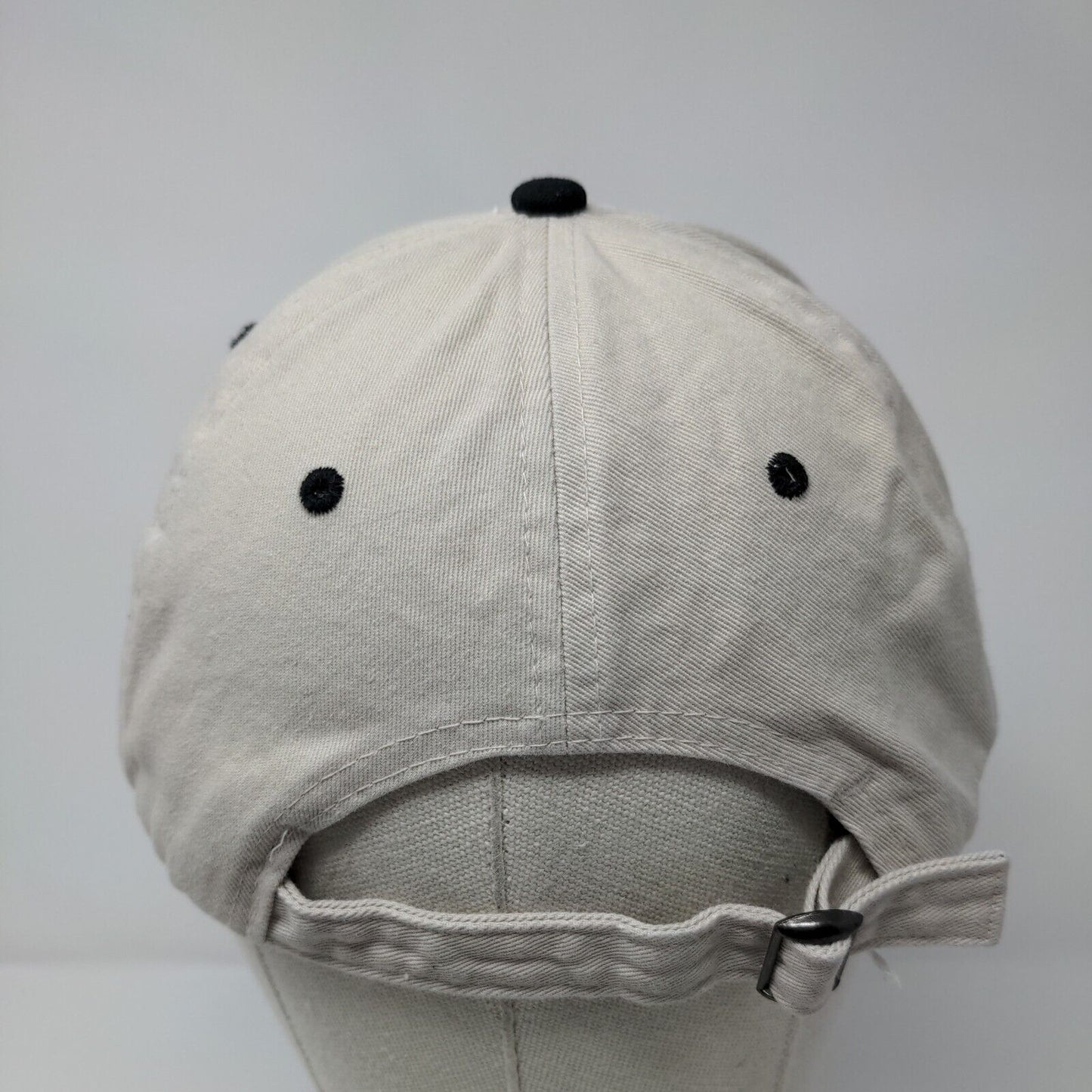 RJS Invitational Slideback Hat Tan One Size Embroidered Fahrenheit