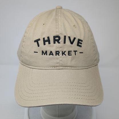 Thrive Markert Slideback Baseball Cap Brown One Size Adjustable Embroidered Otto