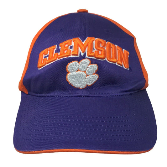 Collegiate Headwear Men's Strapback Hat Multi Clemson Tigers Embroidered Logo