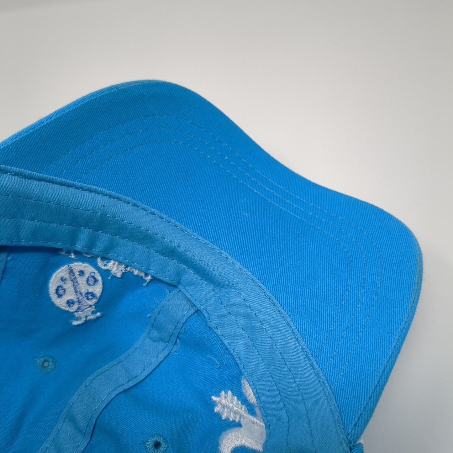 Ko Olina Ladybug Strapback Hat Blue One Size 6 Panel Tropical Trends Dpc