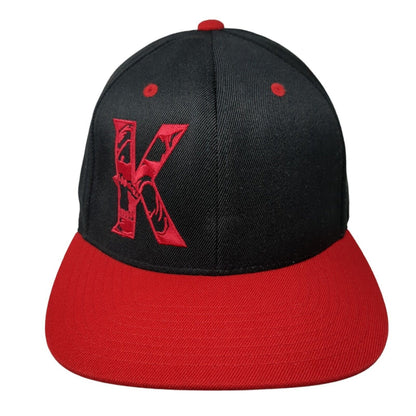 K Snapback Hat Multicolor OS Adjustable Embroidered 110 Flexfit Tech Yupoong