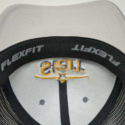 Port Authority Baseball Cap Gray XL Starr General Contracting Mesh Flexfit Hat