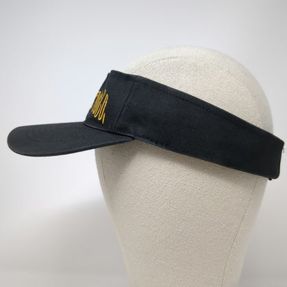 Corrington's Visor Black One Size Skagway Brewing Co Embroidered Brewery Hat
