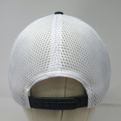 Massey Ferguson Trucker Hat Black One Size Mesh Back Snapback Agri-Service