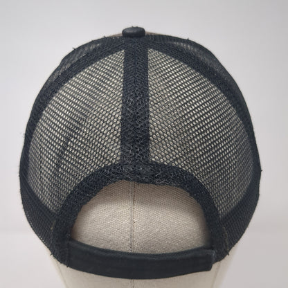 Buffalo Wild Wings Logo Strapback Trucker Hat Gray One Size Mesh Back