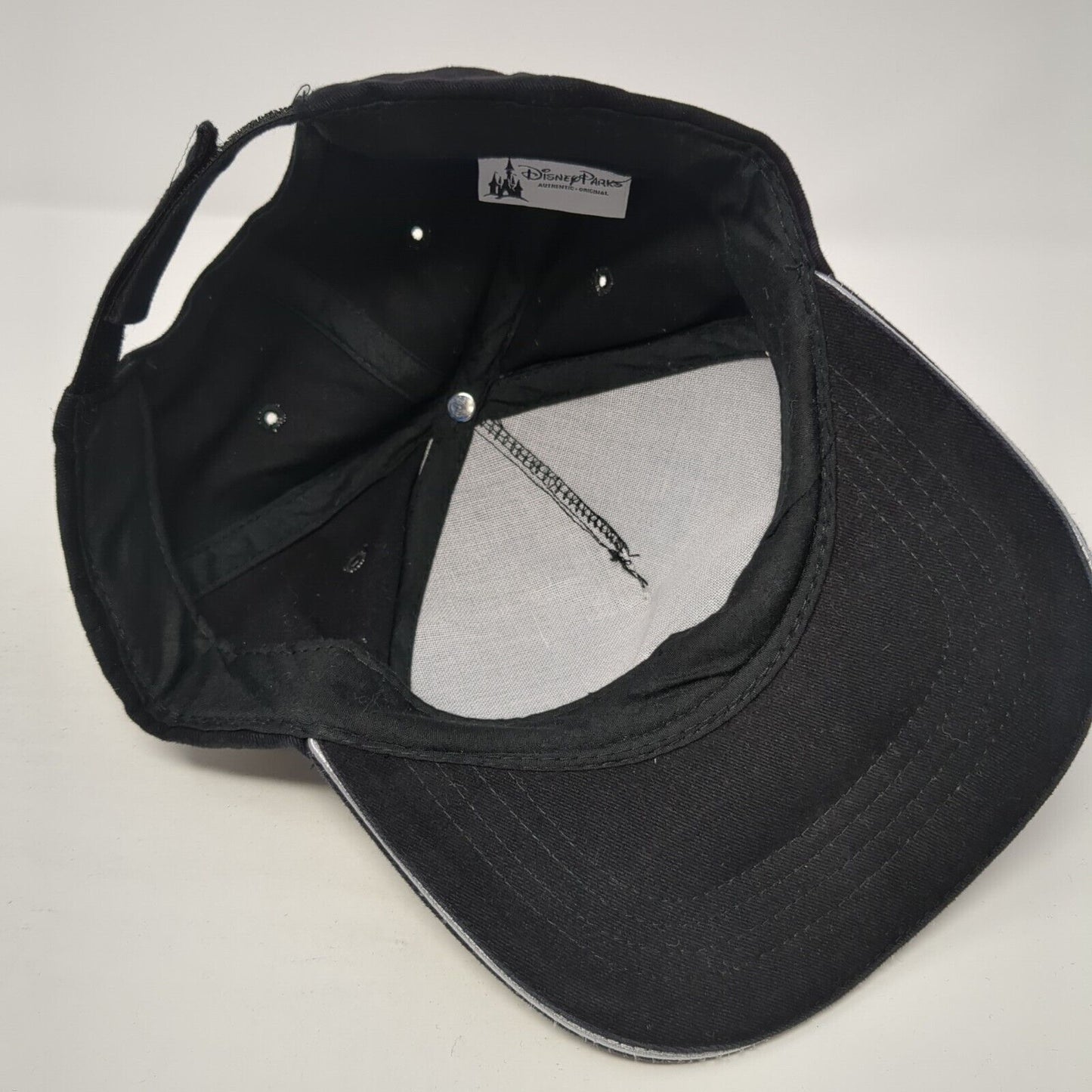 Mickey Mouse Bling Strapback Hat Black One Size Adjustable Rhinestone