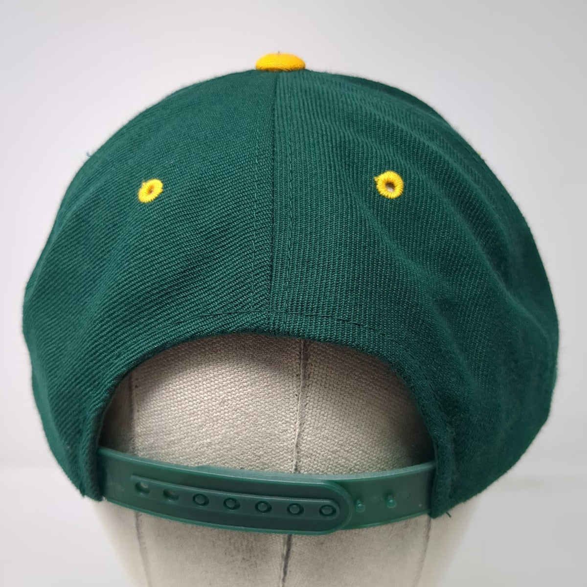 Green Bay Packers NFL ANI Snapback Hat Green One Size Flat Brim Yellow Logo Mix