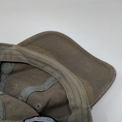 The Hat Depot Slideback Hat Brown OSFA Adjustable Solid 6 Panel Blank