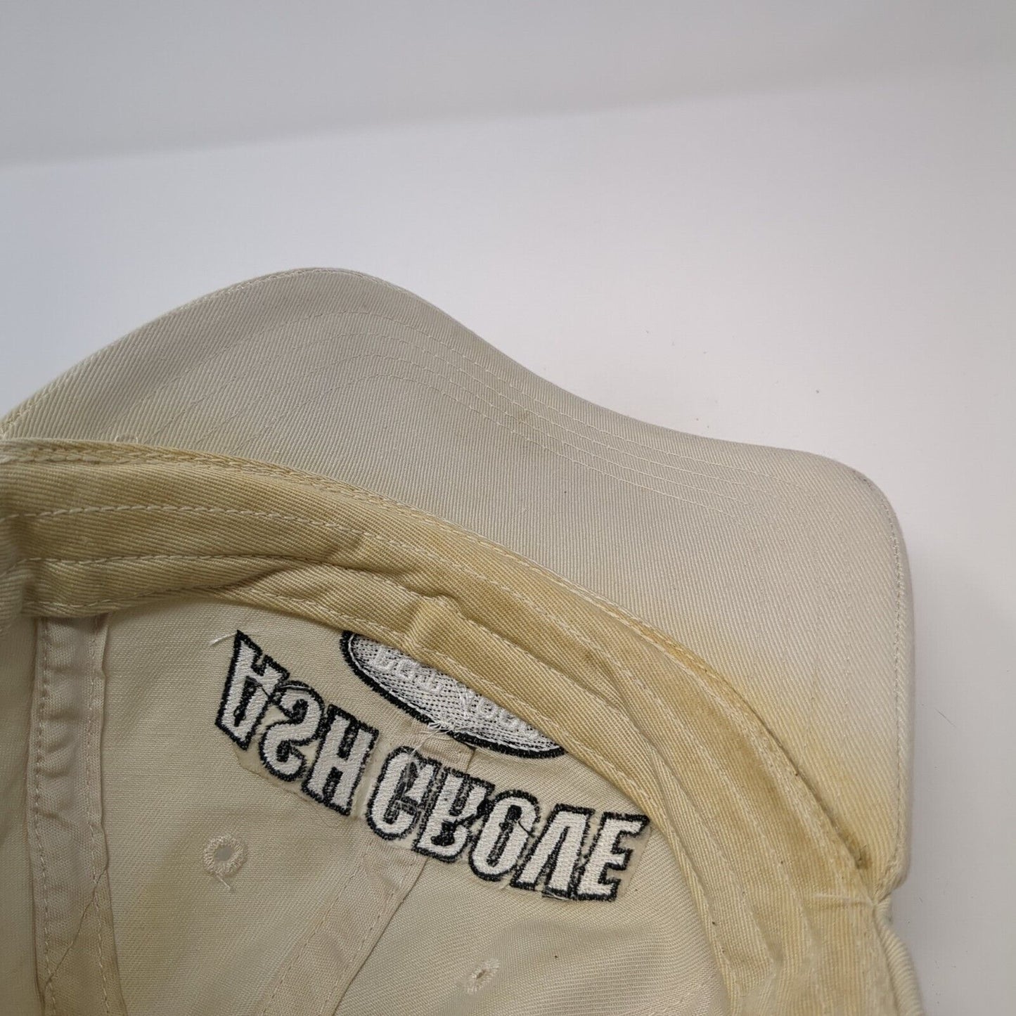 Ash Grove Est 1882 Slideback Hat Tan One Size Adjustable Embroidered