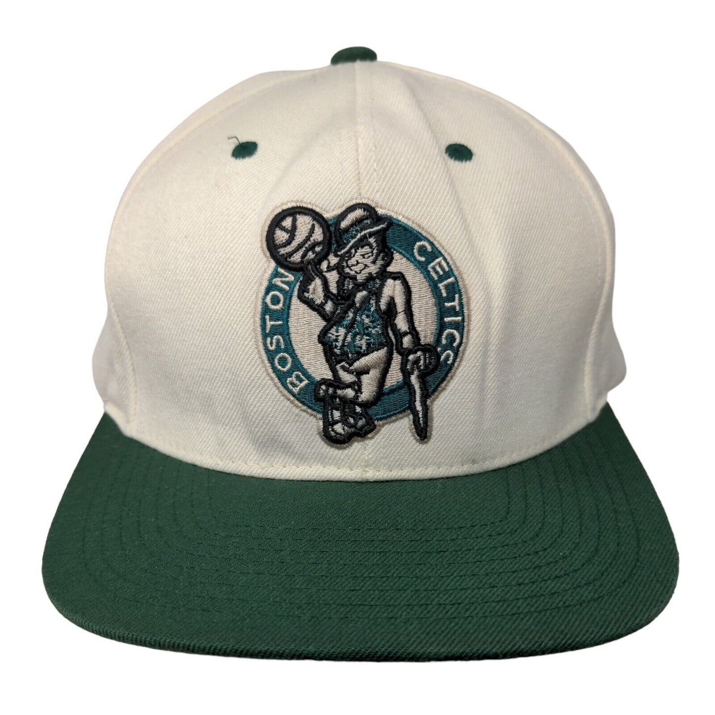 Boston Celtics Strapback Hat Multicolor NBA Mitchell & Ness Embroidered Logo