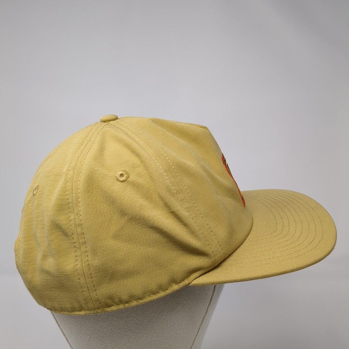 DB Dutch Bros 92 Snapback Hat Tan One Size Adjustable Embroidered Logo Rpet