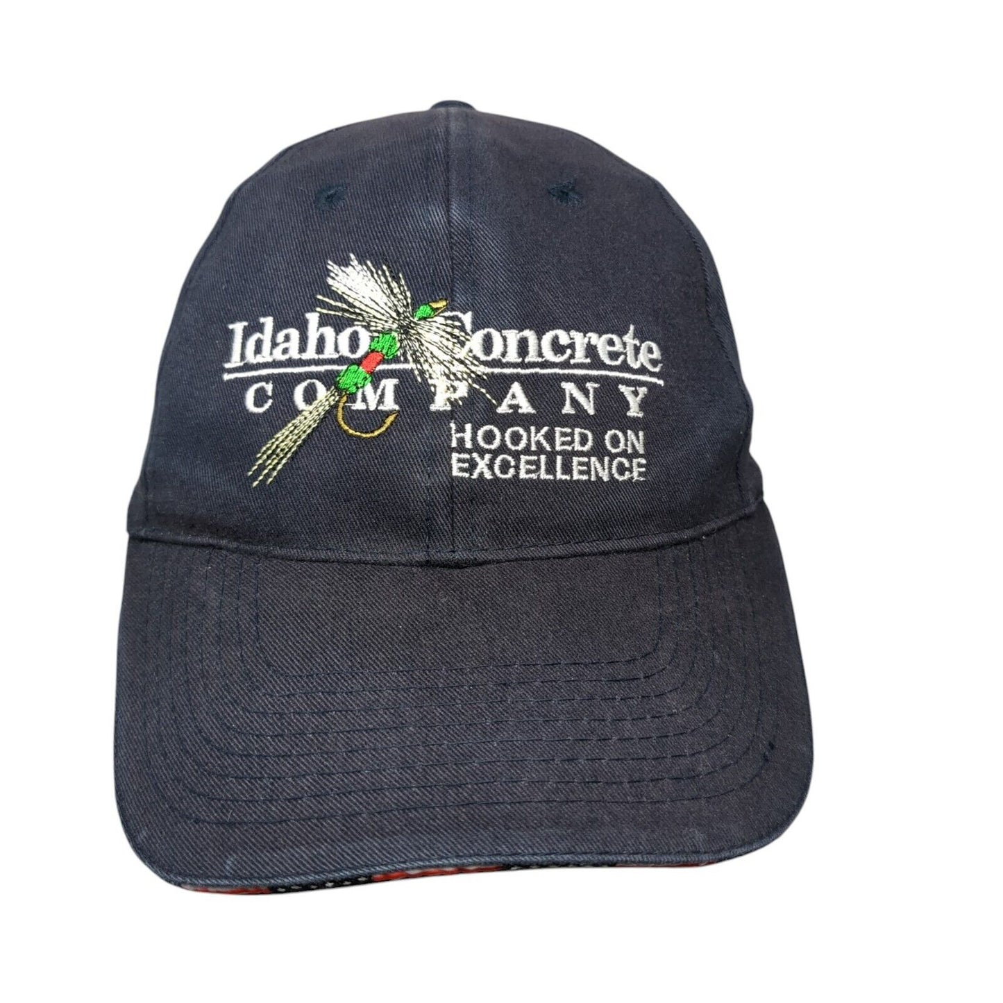 Idaho Concrete Company Slideback Hat Blue One Size Color For Life