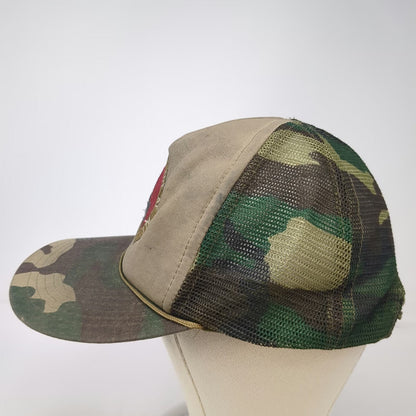 Sportcap Trucker Hat Beige One Size Idaho ANC 124 TRG Military Camo Rope