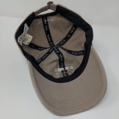 All We Need Is Love Slideback Hat Tan OSFM Embroidered 6 Panel Rae Dunn