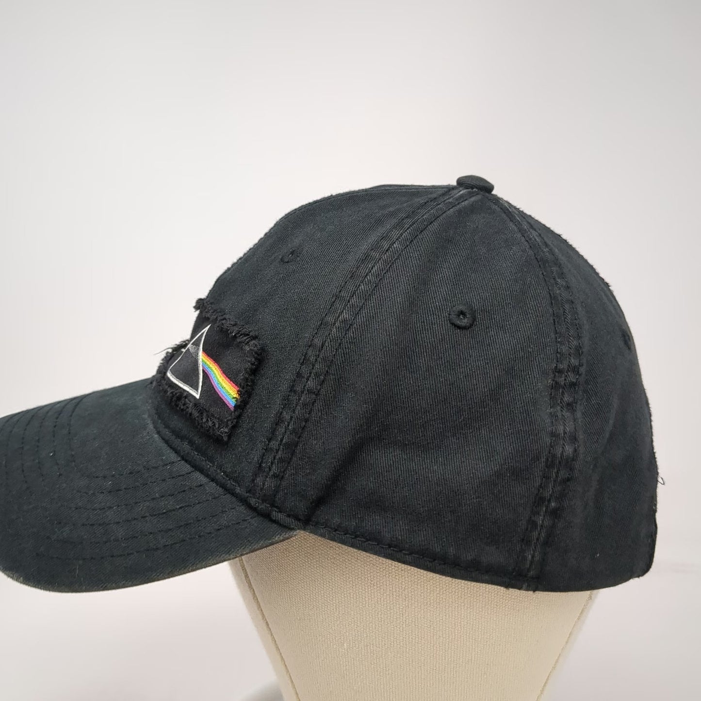 Concept One Pink Floyd Baseball Cap Black One Size Dark Side of the Moon Hat