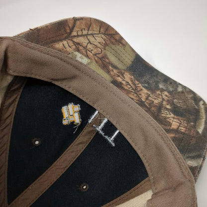 ITT Logo Camo Baseball Cap One Size Brown Advantage Camouflage Strapback Hat