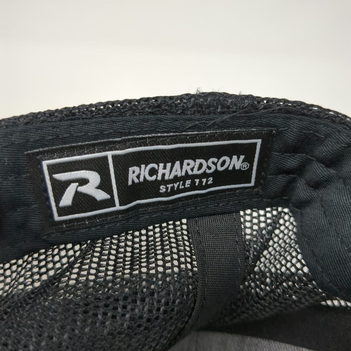Richardson Trucker Hat Gray Black One Size Republic Services Mount Pleasant TX