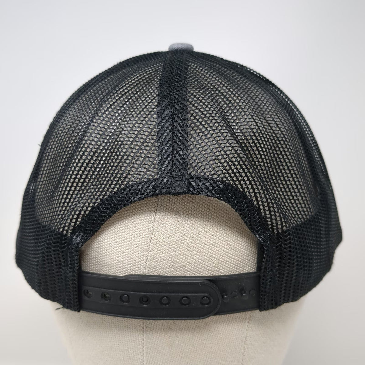 Port Authority Trucker Hat Gray One Size Mesh Back Snapback Shine Cology Logo