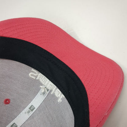 New Era Trucker Hat Pink White One Size Simplot Smoky Canyon Mine Snapback