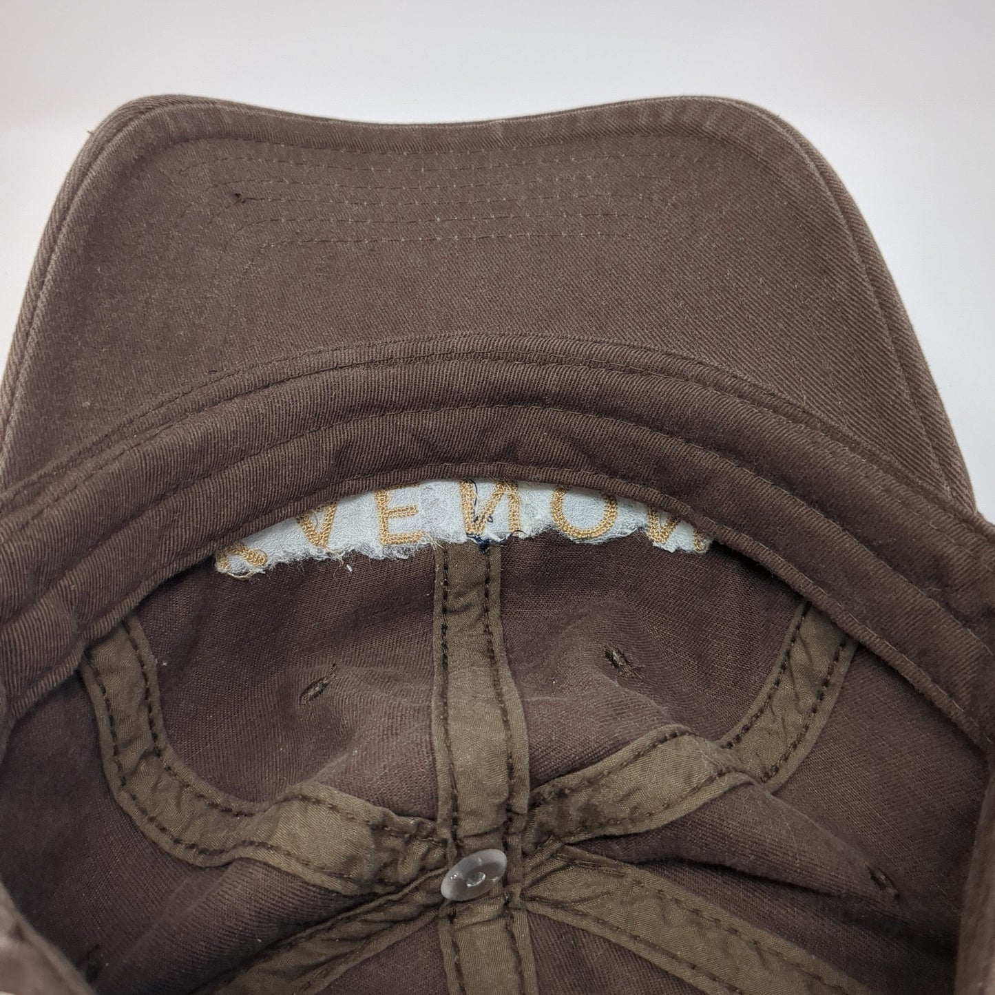 Kaenon Polarized Slideback Hat Brown One Size Adjustable Embroidered