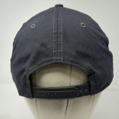 New Era Snapback Gray One Size Hat Method Studio M Logo 9FIFTY Structured Cotton