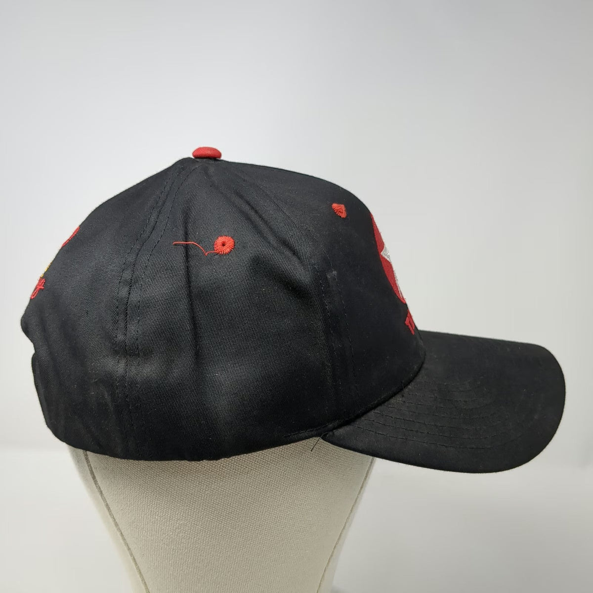 Checkered Flag Sports Snapback Black Hat One Size NASCAR Texaco Havoline Racing