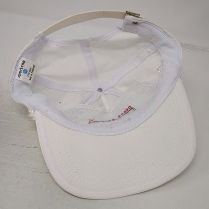 Sportcap 5 Panel White Cisco Systems Rope Hat Slideback Adjustable Logo Vintage